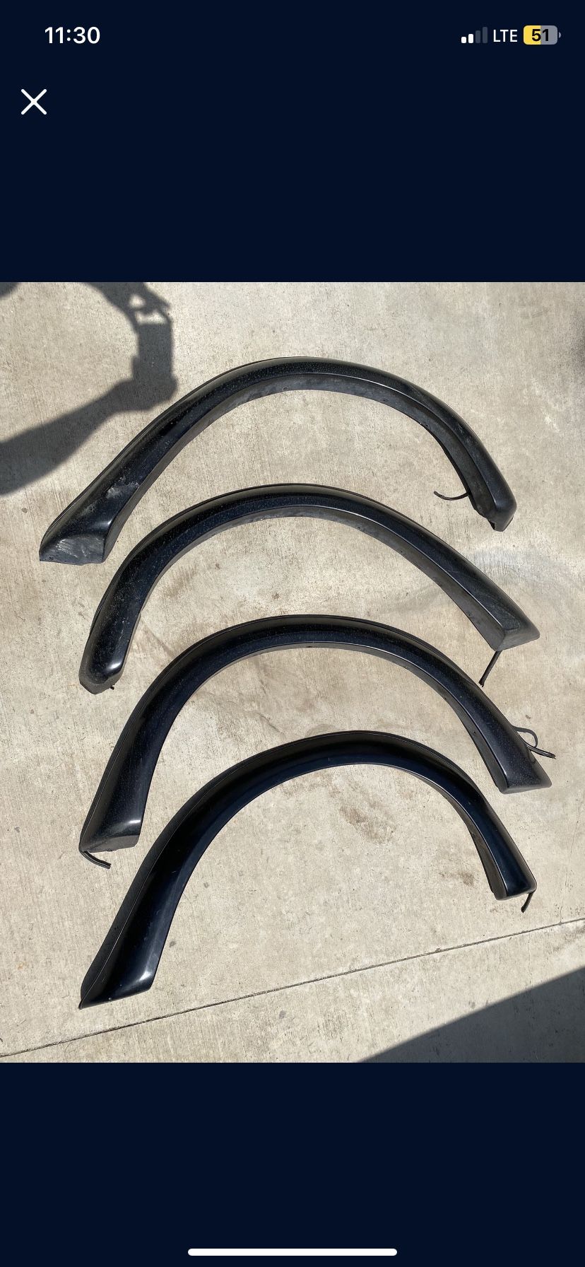 International Scout II Fender Flares
