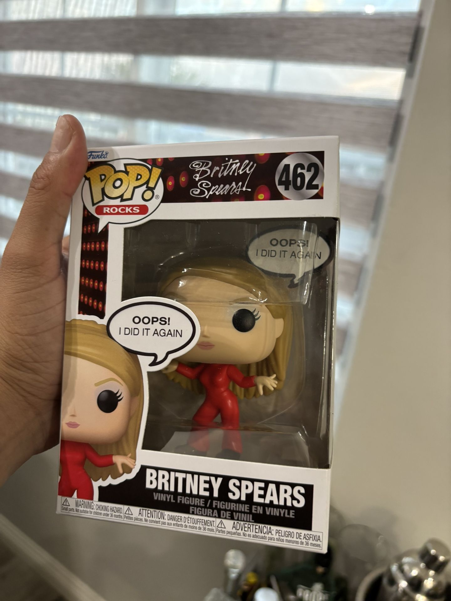 Britney Spears Oops I Did It Again 2025 Funko Pop Edition Brand New