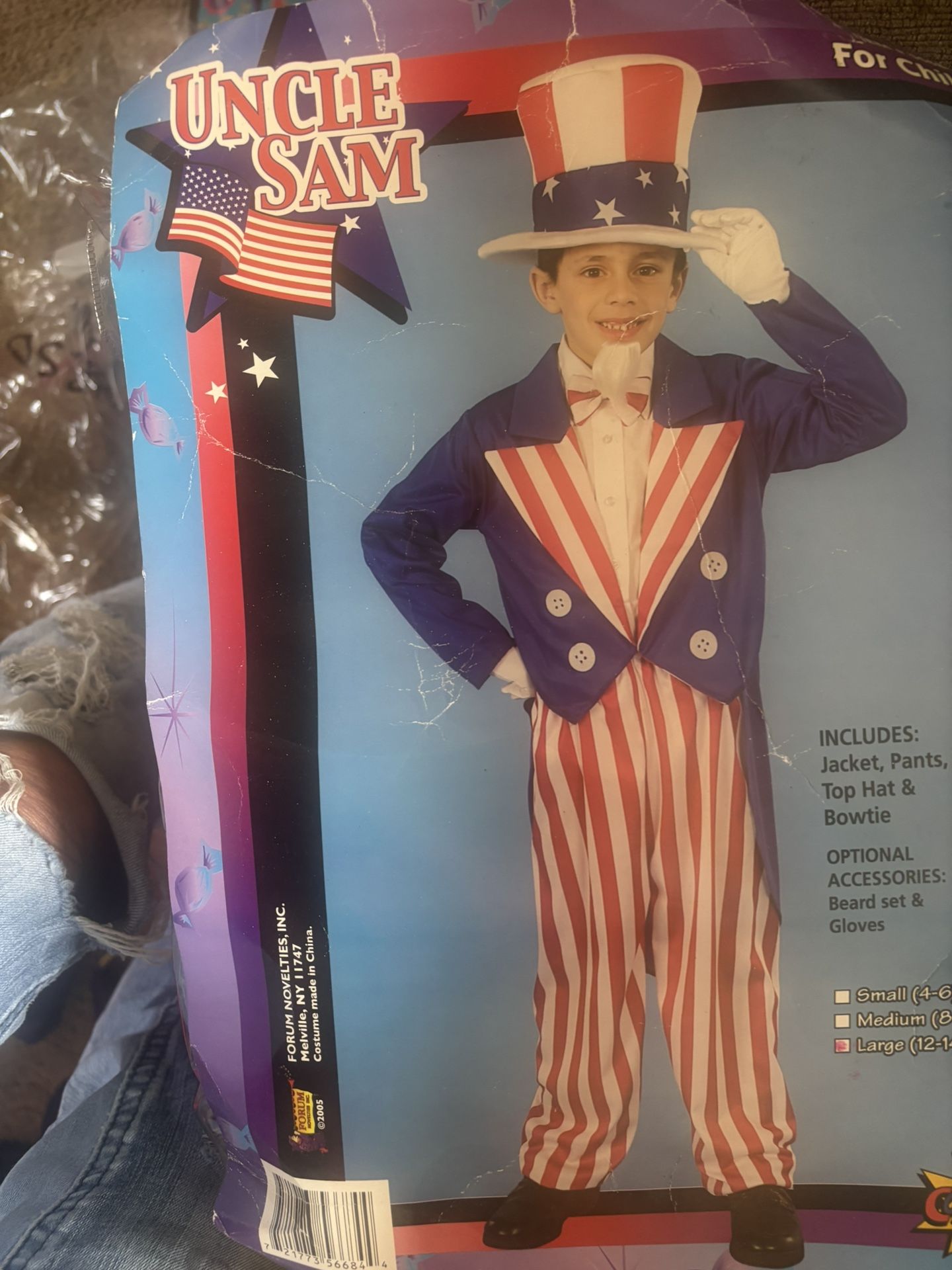 Halloween Uncle Sam’s costume- Kids 