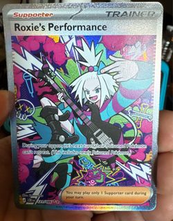 Pokémon Roxie’s Performance 121/086 SIR – Chaos Rising – NM