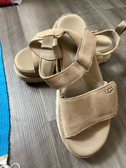 Womens UGG Goldenstar Sandal - Sand