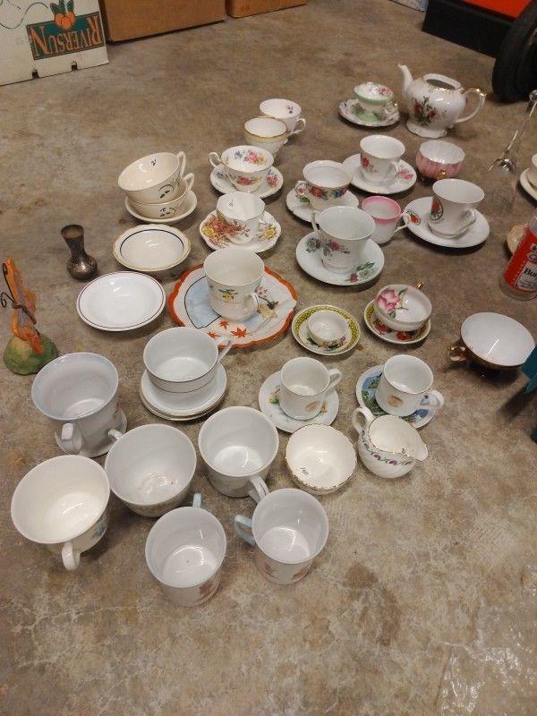 Tea Cups China Antique