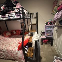 Twin to Full Bunk Beds With Twin Mattress 