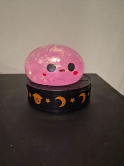 Pink glitter Halloween dumpling