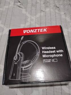 Vonztek Wireless Headset with Microphone