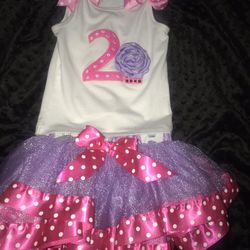 2nd birthday girl outfit