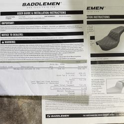 Saddlemen Explorer Seat For Sale