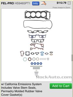 Toyota Tacoma Head Gasket