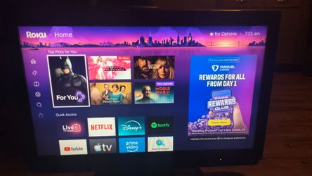 32 inch TV with stand