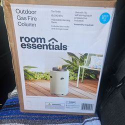 NEW IN BOX Outdoor standing gas fire column