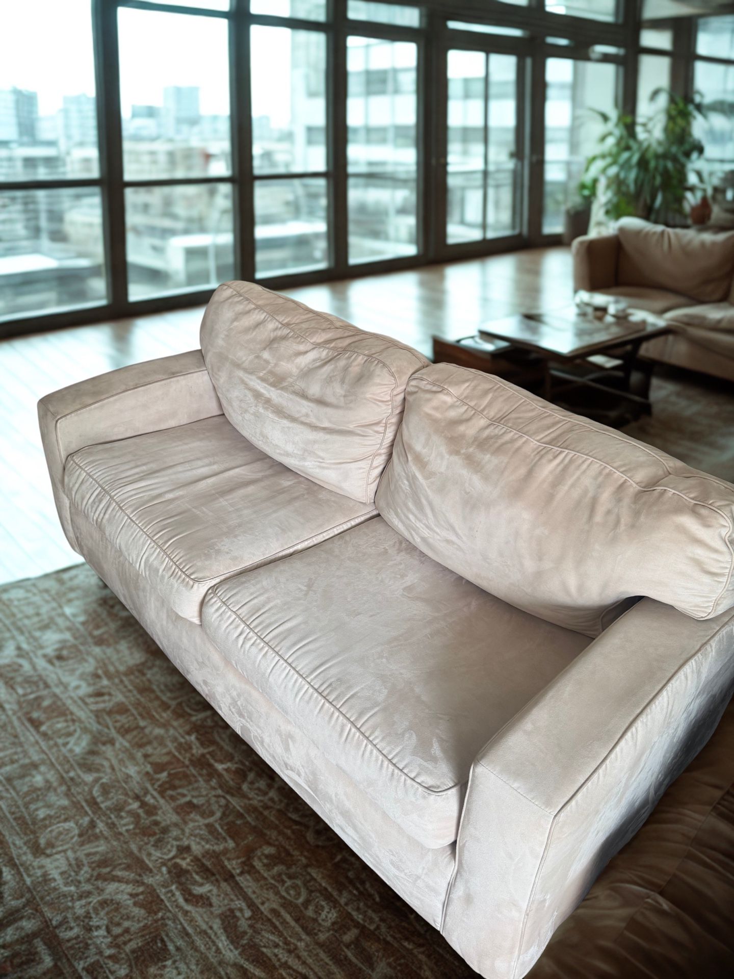 Microfiber Pullout Couch 