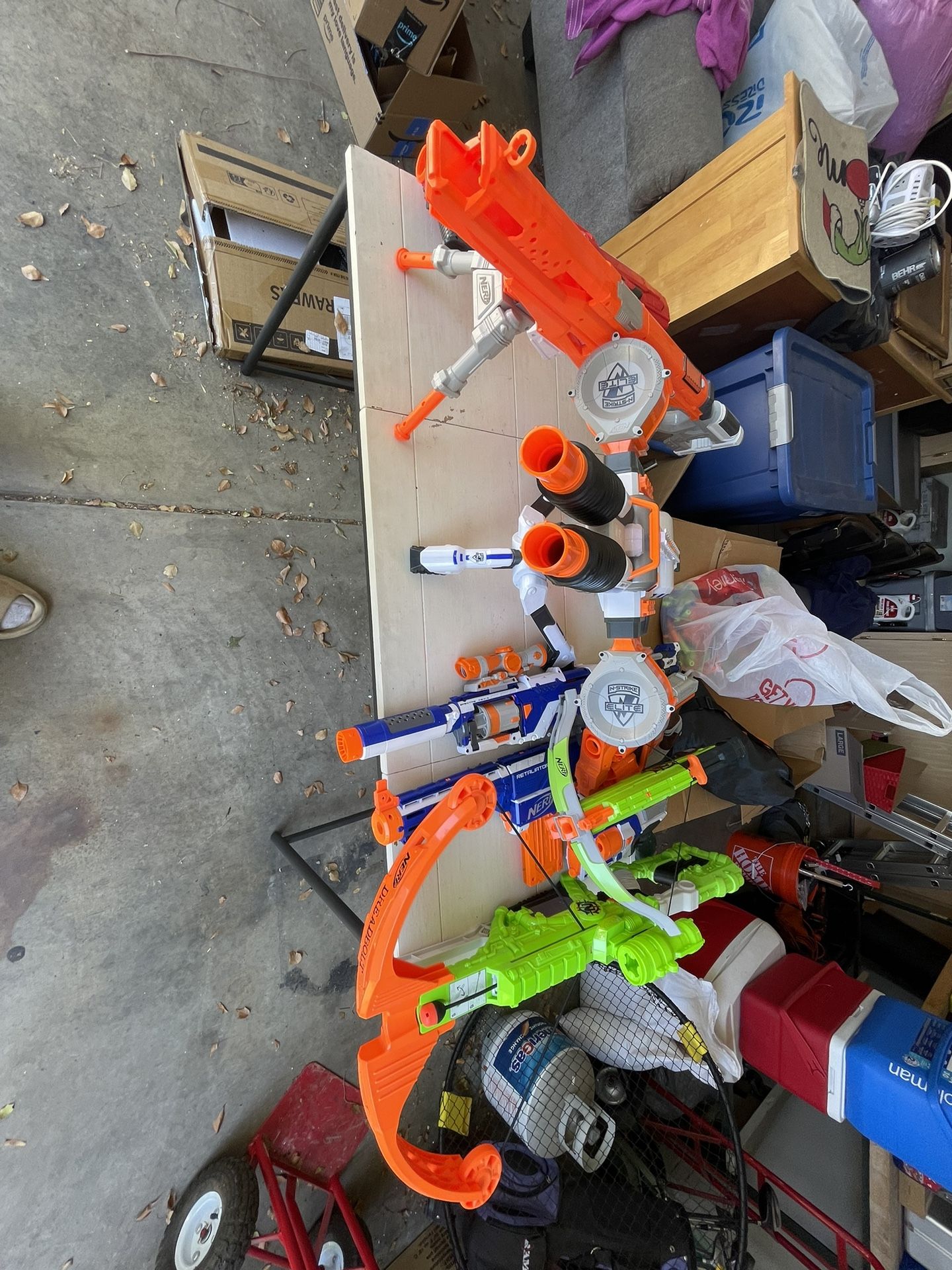 Nerf Guns 9 Guns