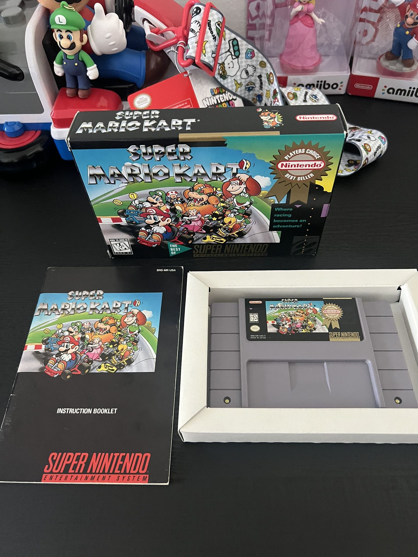 Super Mario kart SNES 