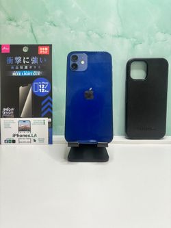 iPhone 12 64GB Blue Unlocked Good Condition (Free Accessories)