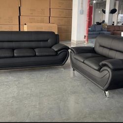 Sofa Black 2 PCs New