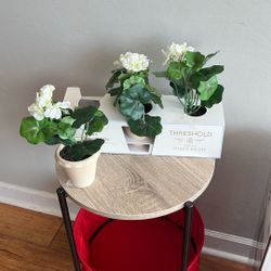 3 Piece Faux Flowers 