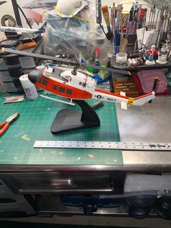 US Navy Helicopter Desktop Display Model