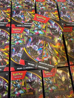 Pokémon Mega Evolution Pitch Black Booster Bundle (Bulk quantity available)