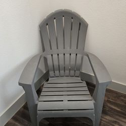 Grey Adirondack Chair