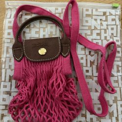LongChamp LE PLIAGE FILET XS MESH BAG