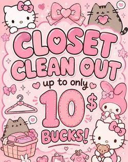 Closet clean out