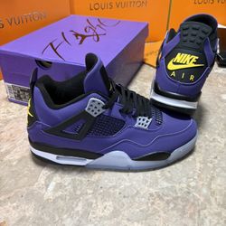 Jordan 4   Imperial purple 