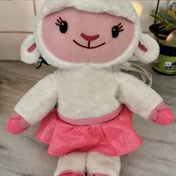 2014 TY Beanie Baby Disney Doc Mcstuffins Lambie plush