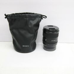 Sony G 20mm f/1.8 E-Mount Ultra-Wide Prime Lens SEL20F18G