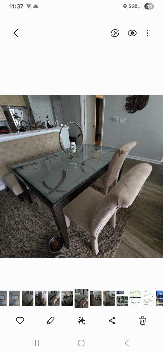 Dinning Table And Dresser