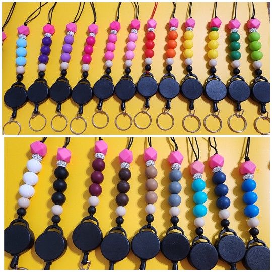 📎 Snap Away Silicone Beaded Lanyards – Only $12!