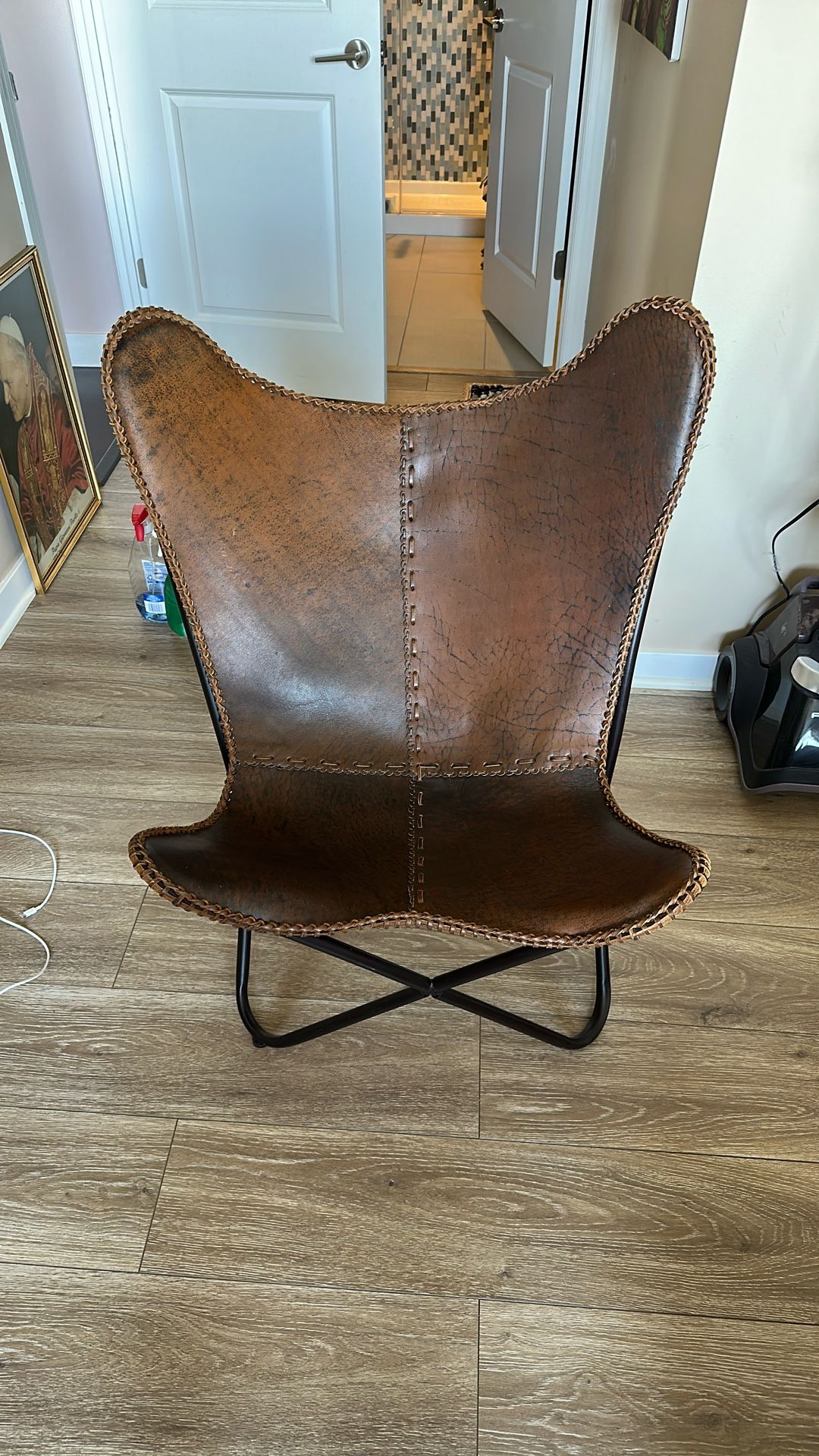 Hardware Restoration Leather chair