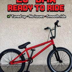 20” BMX Bike Ready To Ride Clean Smooth