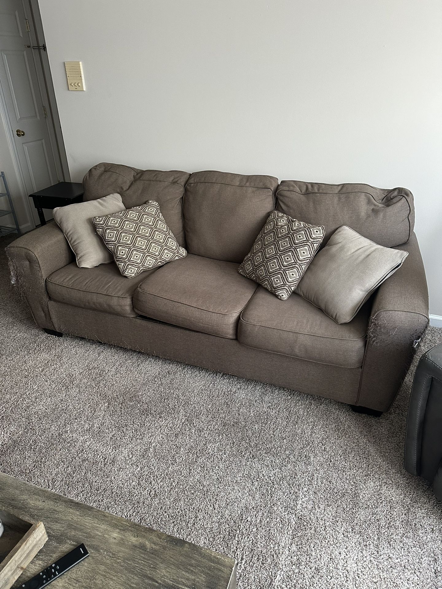 Sofa With Pillows
