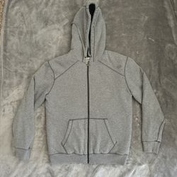 Vintage Fox Riding Sasquatch Fleece Men’s Medium Hoodie Y2K Motocross Racing M