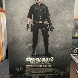 Hot Toys The Expendables 2 Barney Ross Action Figure 1/6
