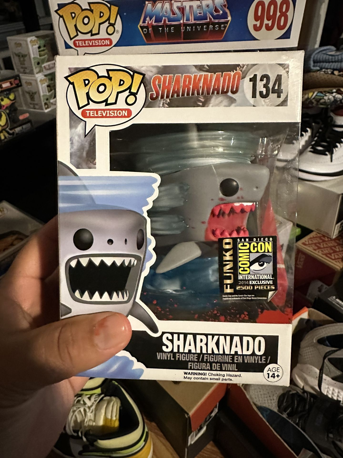 Sharknado (bloody) #134 2014 comicon exclusive Funko pop