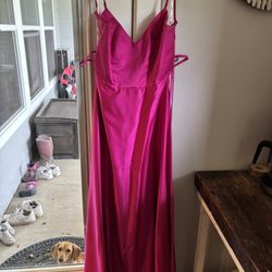 Long Pink Dress