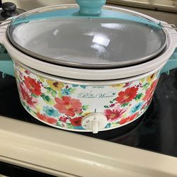 Pioneer Woman LARGE Slow Cooker/Crock Pot