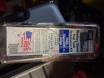Auxiliary Diesel Fuel Tank Installation Kit