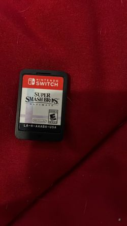 Smash bros switch game