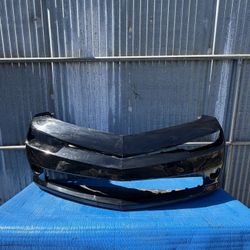 2014 2015 Chevrolet Camaro Front Bumper Black OEM (ORIGINAL)