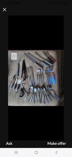 Assorted kitchen utensils