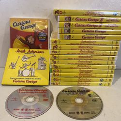 Curious George DVDs and CD