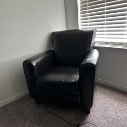 Brown Leather Chair