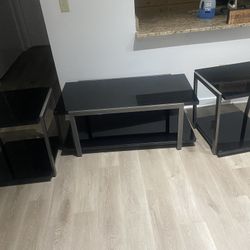 Coffee Table And End Table Set 