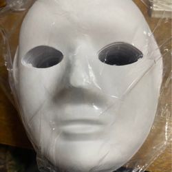 30 Blank masquerade masks