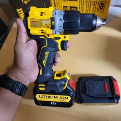 Dewalt Hammer Drill Model DCD850 And Two 20v 6.5A Batteries 🔋 