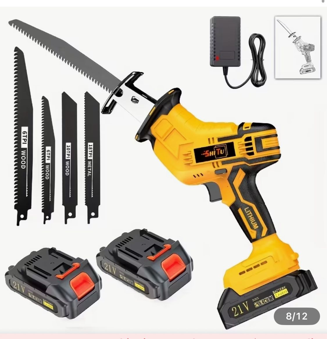 Cordless High Freq Recipricating Saw