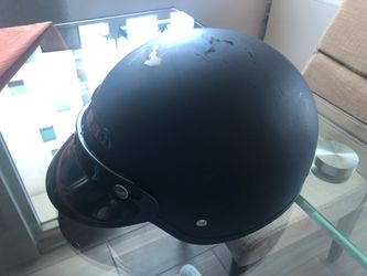 Black helmet