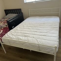 Full Size Bed Frame & mattress 